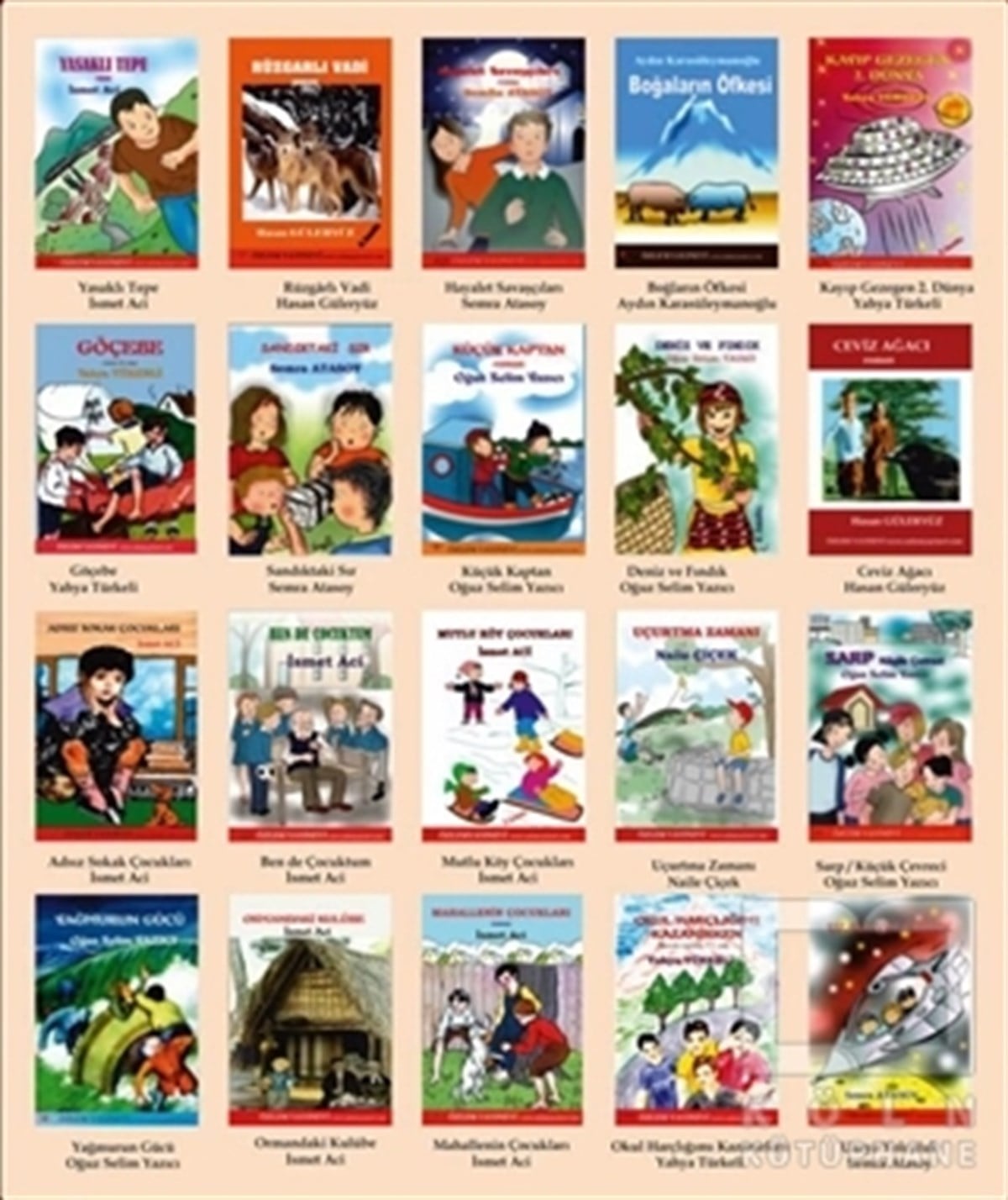 Özgün Çocuk Romanları (20 Kitap Set)