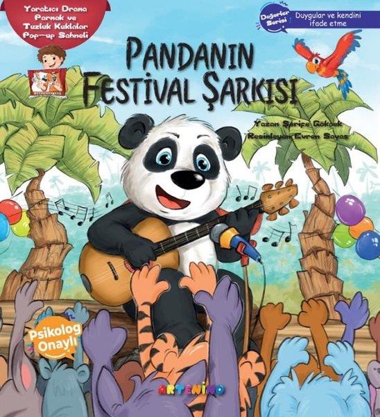 Şerife GökcekEgitim Etkinlik KitaplariPandanın Festival Şarkısı - Değerler Serisi - Duygular ve Kendini İfade Etme