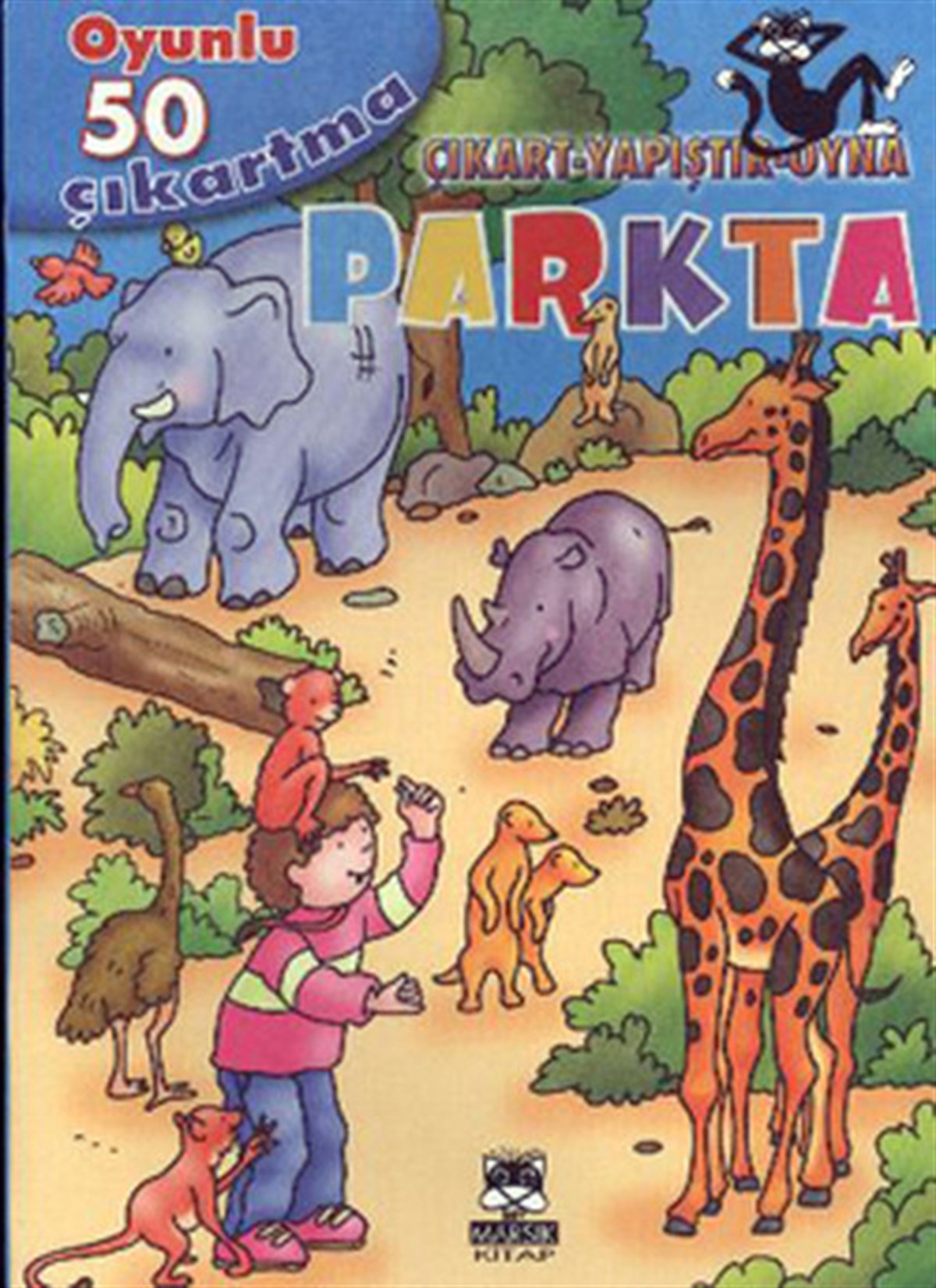 KolektifFormen Bücher für Kinder im VorschulalterParkta Çıkart Yapıştır Oyna