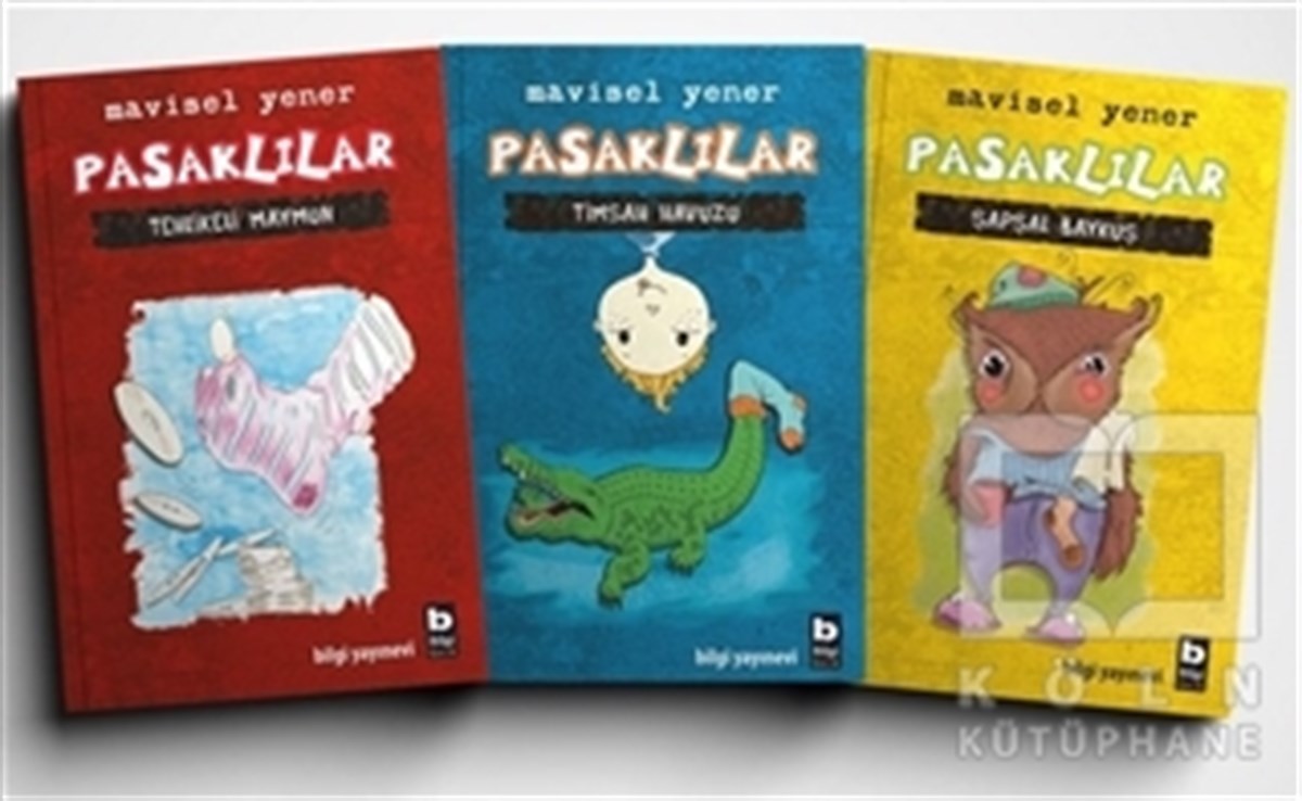 Mavisel YenerKinder RomanePasaklılar Serisi Seti (3 Kitap Takım)