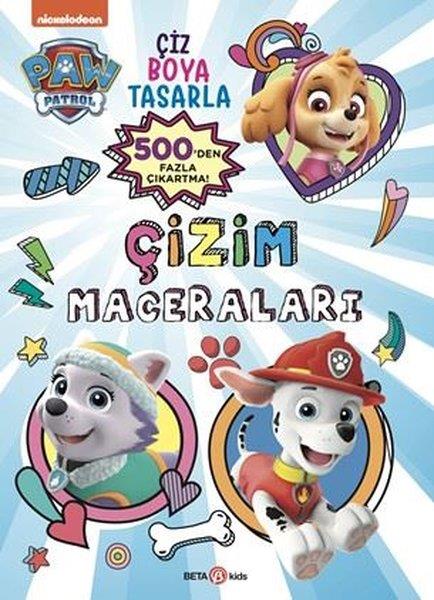 KolektifEgitim Etkinlik KitaplariPaw Patrol - Çizim Maceraları - 500'den Fazla Çıkartma!