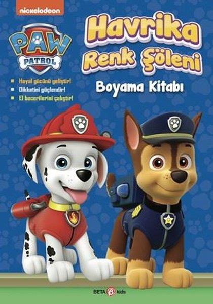 KolektifEgitim Etkinlik KitaplariPaw Patrol - Havrika Renk Şöleni Boyama Kitabı