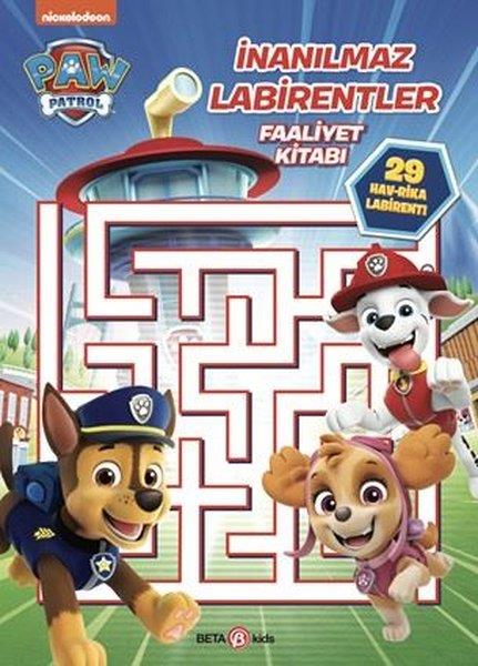 KolektifEgitim Etkinlik KitaplariPaw Patrol - İnanılmaz Labirentler Faaliyet Kitabı