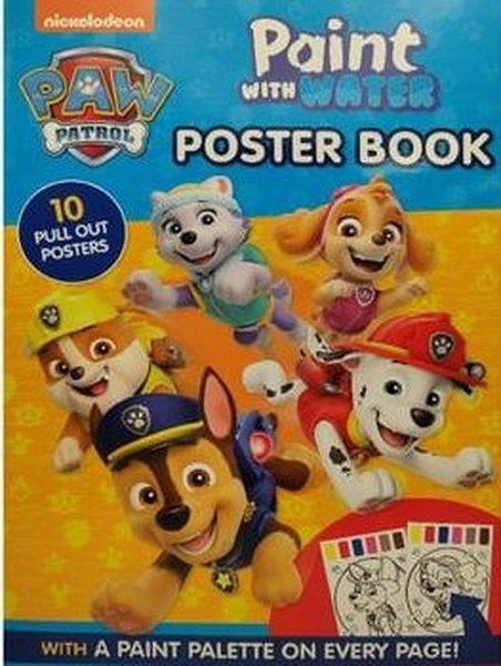 KolektifPreschoolPaw Patrol Paint with Water Books