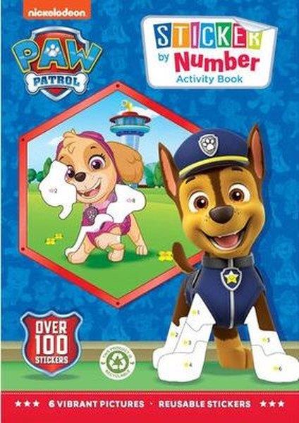 KolektifPreschoolPaw Patrol Sticker by Numbers Book 2