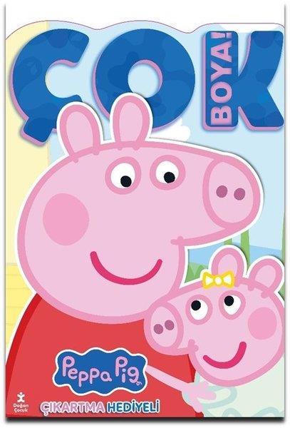 KolektifEgitim Etkinlik KitaplariPeppa Pig ve Evie - Çok Boya! Çıkartmalı Dev Boyama Kitabı
