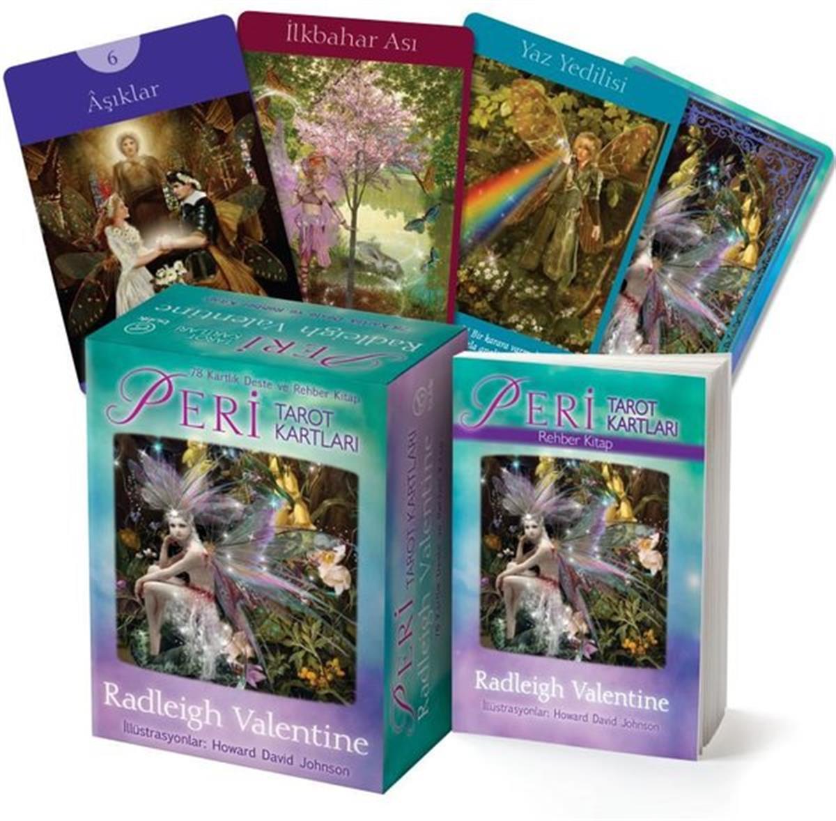 Radleigh ValentineAstroloji KitaplarıPeri Tarot Kartları - 78 Kartlık Deste ve Rehber Kitap