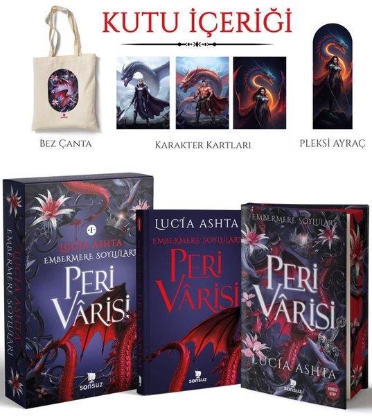 Lucia AshtaFantastik Kitaplar & Fantastik RomanlarPeri Varisi - Kutulu Set - Kokulu Kitap - Yan Boyamalı