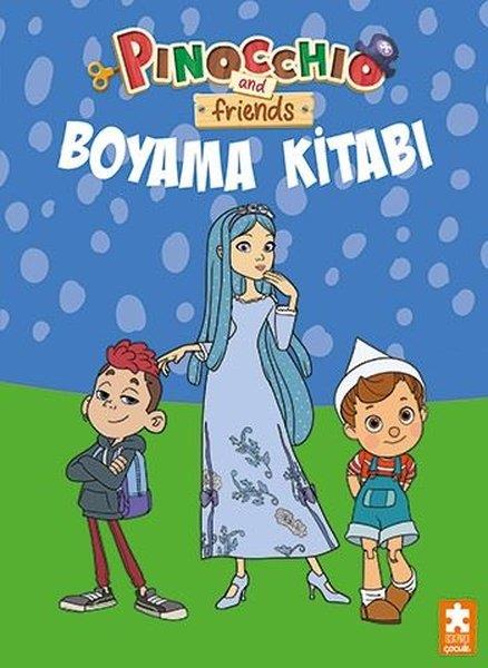 KolektifEgitim Etkinlik KitaplariPinocchio and Friends - Boyama Kitabı 1