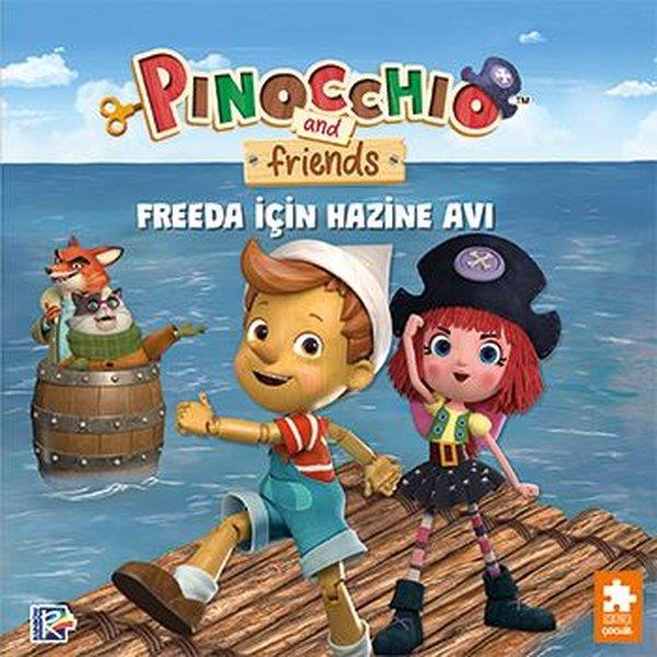 Studio Di VitaEgitim Etkinlik KitaplariPinokyo ve Arkadaşları - Freeda İçin Hazine Avı
