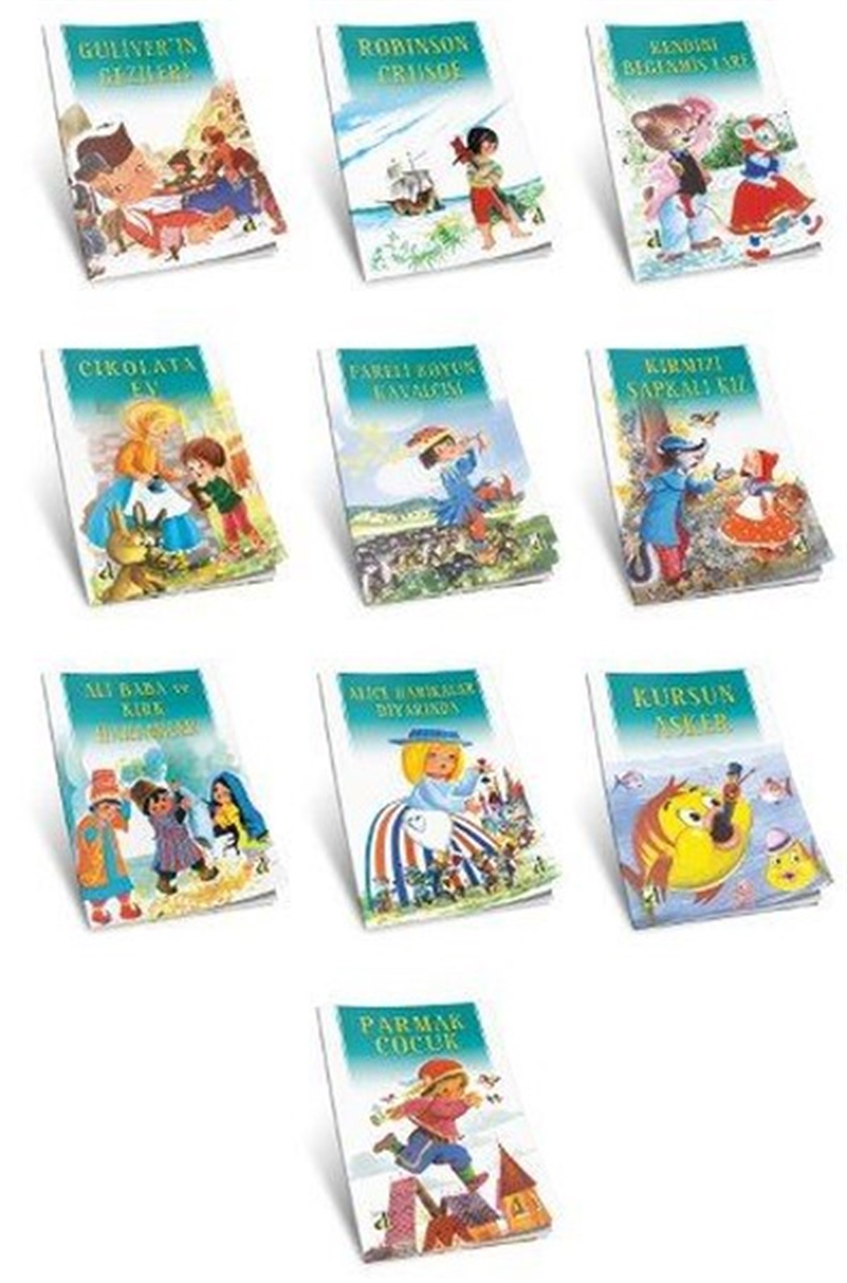 KolektifKindergeschichtenPırlanta Masallar Dizisi (10 Kitap Takım)