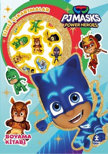 KolektifEgitim Etkinlik KitaplariPjmasks Power Heroes - Star Simli Çıkartmalı Boyama Kitabı