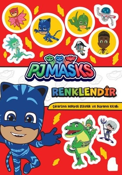 KolektifEgitim Etkinlik KitaplariPjmasks - Renklendir Boyama Kitabı