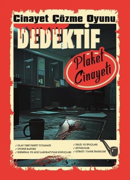 KolektifPolisiye Romanlar & Cinayet RomanlarıPlaket Cinayeti - Dedektif Cinayet Çözme Oyunu