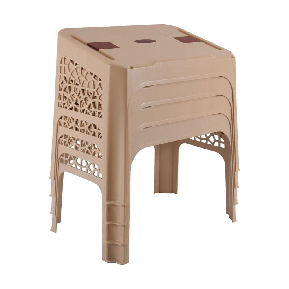 Plastik Rahle Mevlevi Model 12 Adet ( 47×31 ) Krem