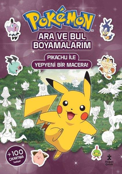 KolektifEgitim Etkinlik KitaplariPokemon - Ara ve Bul Boyamalarım - Pikachu İle Yepyeni Bir Macera!