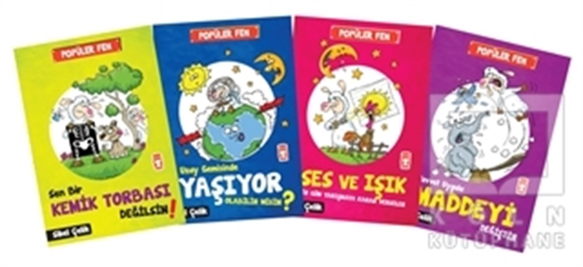 Sibel ÇelikBilimsel KitaplarPopüler Fen Seti (4 Kitap Takım)