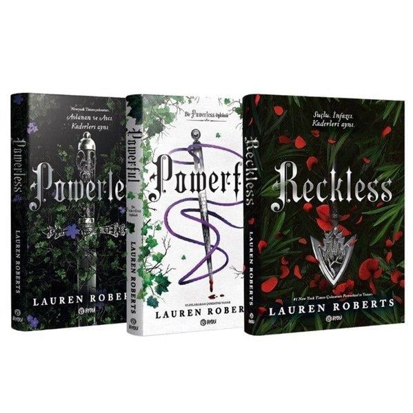 Lauren RobertsFantastik Kitaplar & Fantastik RomanlarPowerless - Powerfull - Reckless Seti - 3 Kitap Takım