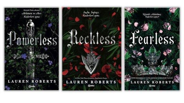 Lauren RobertsFantastik Kitaplar & Fantastik RomanlarPowerless - Reckless - Fearless Seti - 3 Kitap Takım
