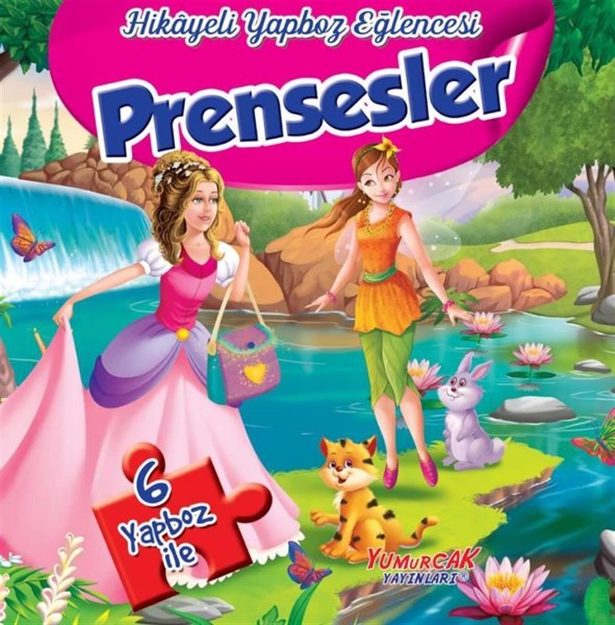 KolektifOkul Öncesi Etkinlik KitaplarıPrensesler - Hikayeli Yapboz Eğlencesi