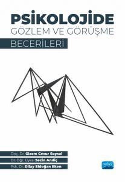 Dilay Eldoğan EkenTipPsikolojide Gözlem ve Görüş Becerileri
