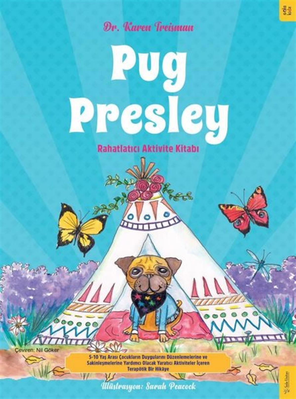 Karen TreismanEtkinlik KitaplarıPug Presley - Rahatlatıcı Aktivite Kitabı