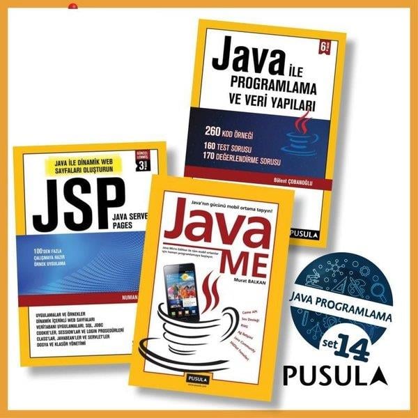 Bülent ÇobanoğluDonanimPusula - Java Programlama Seti - 3 Kitap Takım