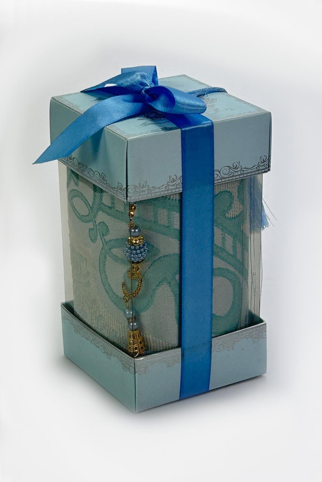 Pvc 2 li Hediyelik Set Mavi