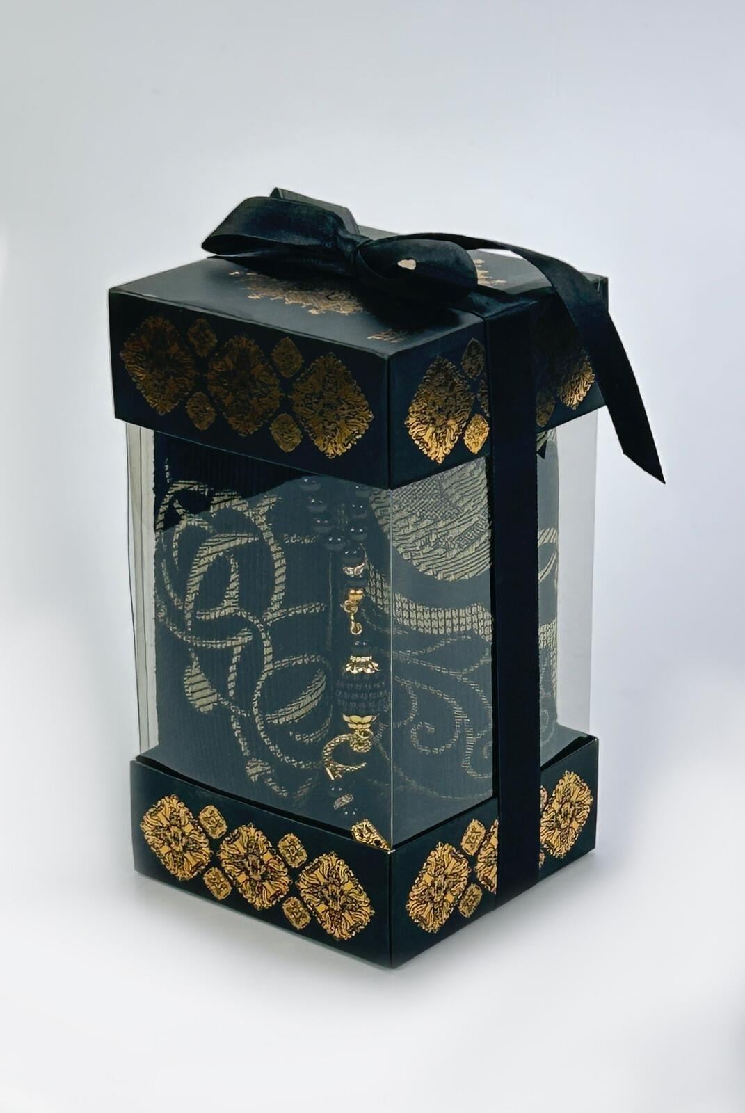 Pvc 2 li Hediyelik Set Siyah