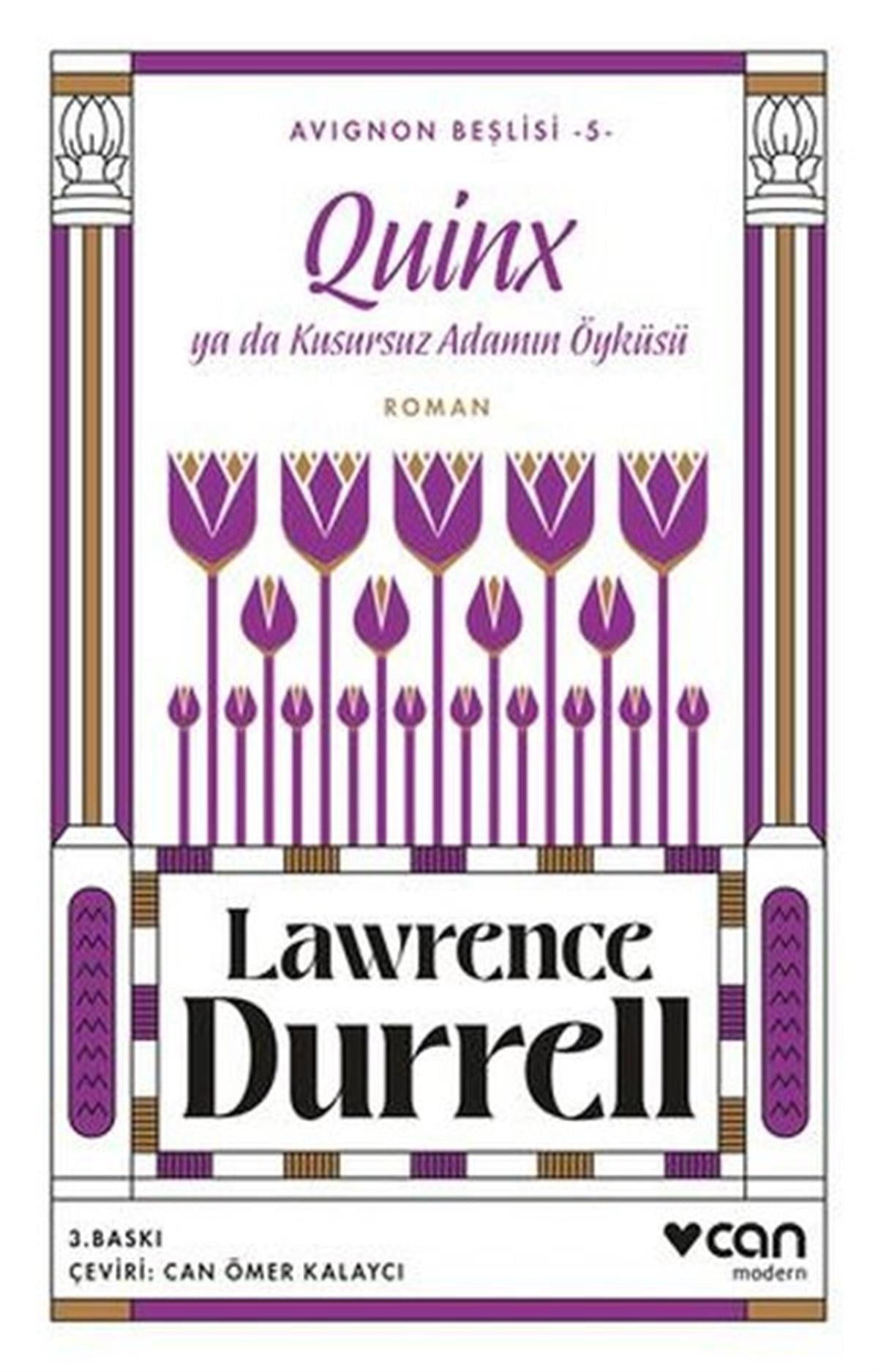 Lawrence DurrellDünya RomanQuinx ya da Kusursuz Adamın Öyküsü - Avignon Beşlisi 5