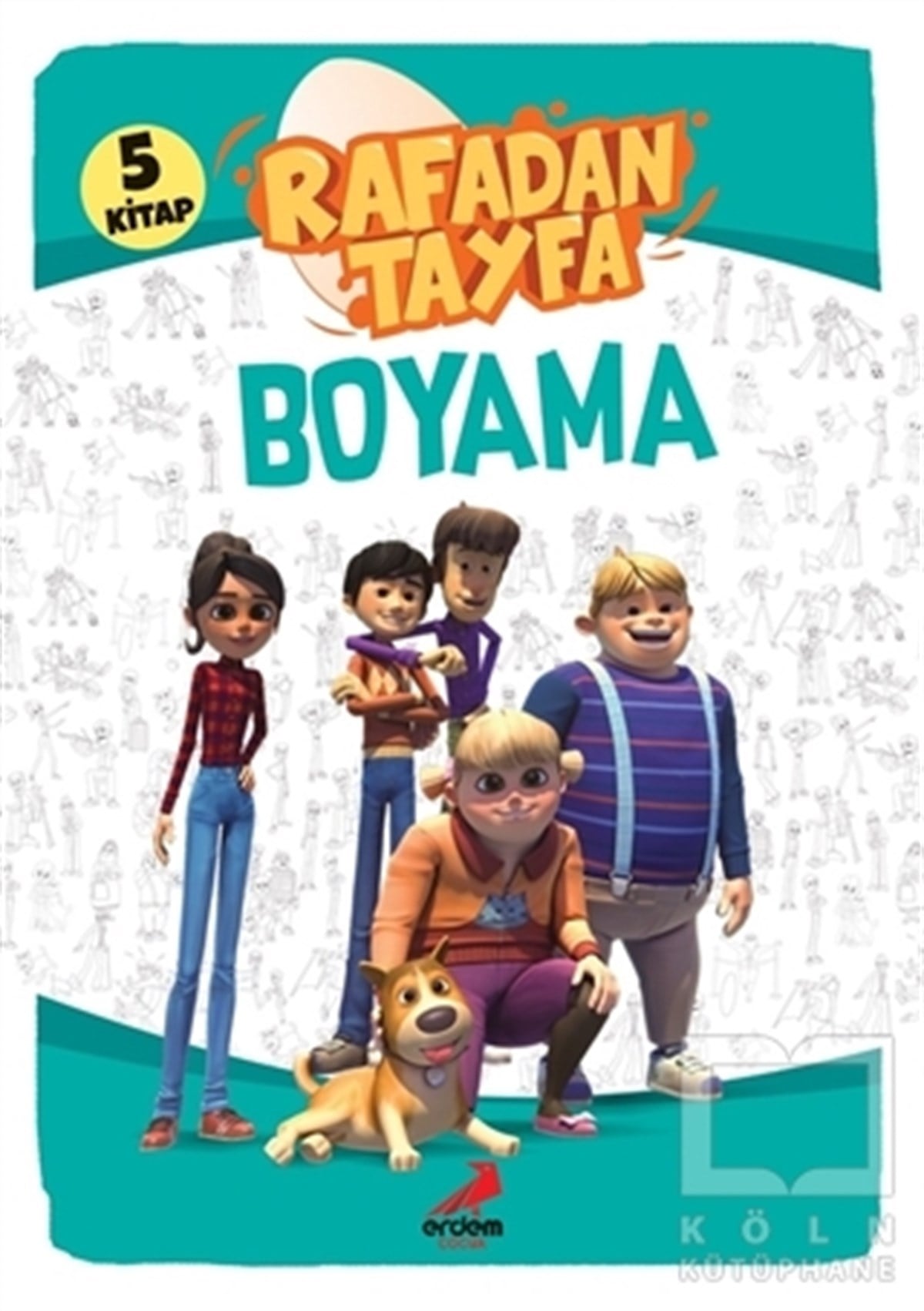KolektifBoyama KitaplarıRafadan Tayfa Boyama Seti (5 Kitap Takım)