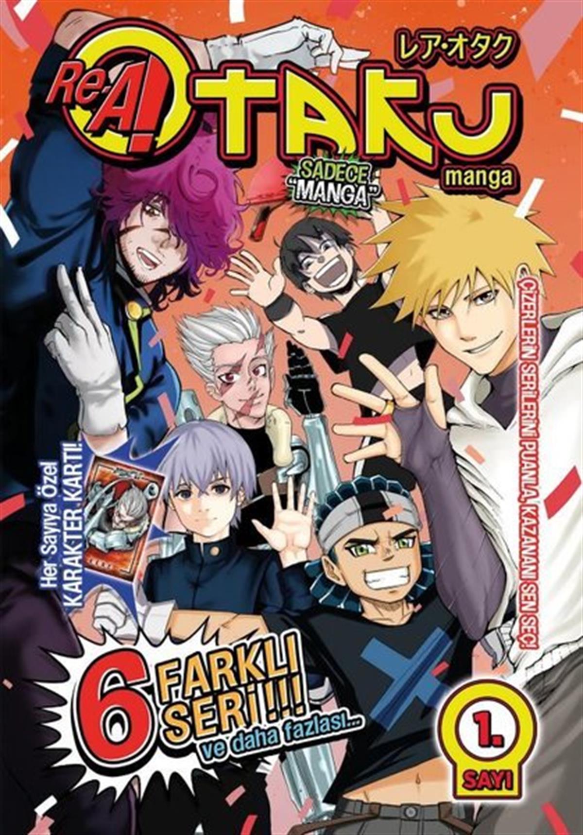 KolektifÇizgi RomanlarRea Otaku Manga 1.Sayı