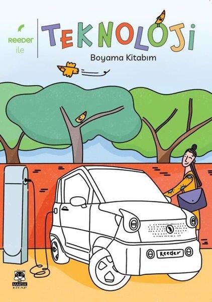 KolektifEgitim Etkinlik KitaplariReeder İle Teknoloji Boyama Kitabım