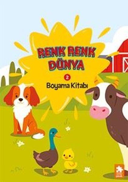 KolektifBoyama KitaplarıRenk Renk Dünya Boyama Kitabı 2