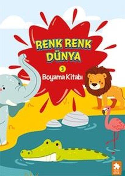 KolektifBoyama KitaplarıRenk Renk Dünya Boyama Kitabı 3