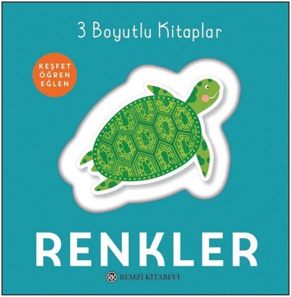 KolektifEgitim Etkinlik KitaplariRenkler - 3 Boyutlu Kitaplar
