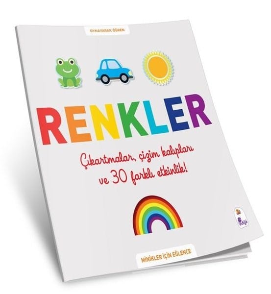 KolektifEgitim Etkinlik KitaplariRenkler - Oynayarak Öğren - Minikler İçin Eğlence