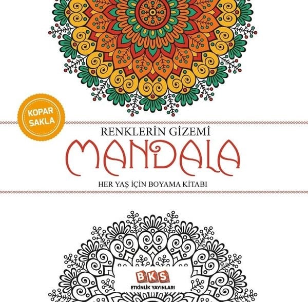 KolektifDiğerRenklerin Gizemi - Mandala Her Yaş İçin Boyama Kitabı