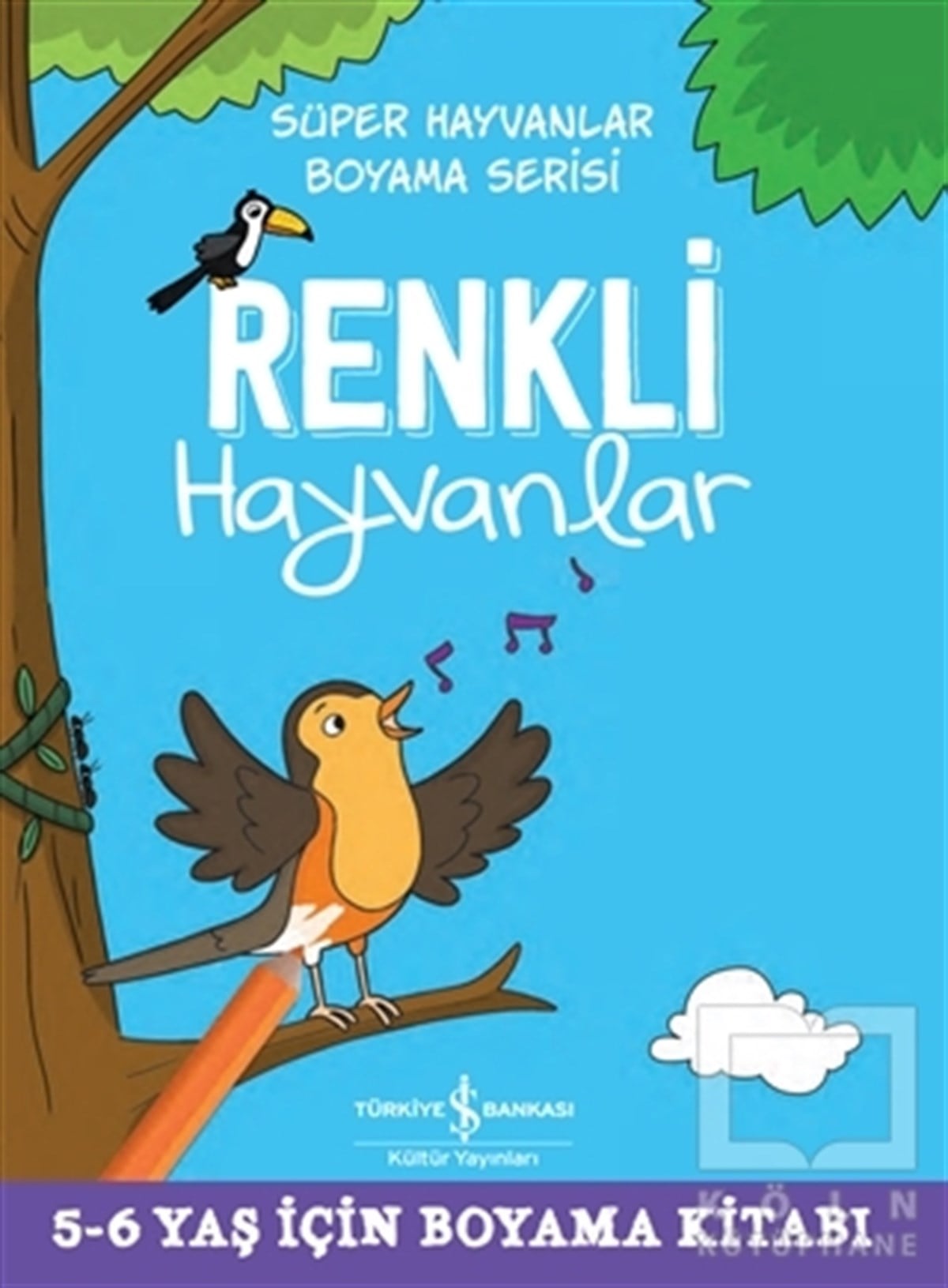 KolektifEtkinlik KitaplarıRenkli Hayvanlar - Süper Hayvanlar Boyama Serisi