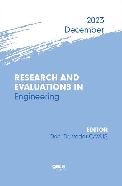 KolektifOther (Reference)Research And Evaluations In Engineering - 2023 December