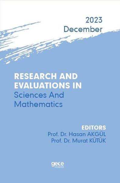 KolektifOther (Reference)Research And Evaluations In Science And Mathematics - 2023 December