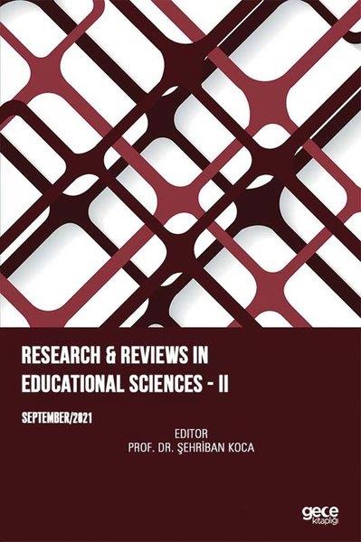 KolektifScienceResearch and Reviews in Educational Sciences 2 - September 2021