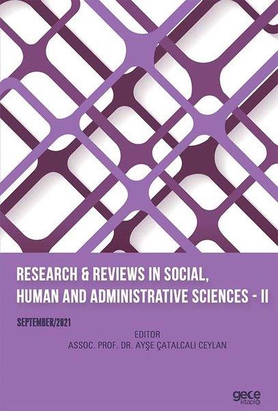KolektifScienceResearch and Reviews in Social Human and Administrative Science 2 - September 2021