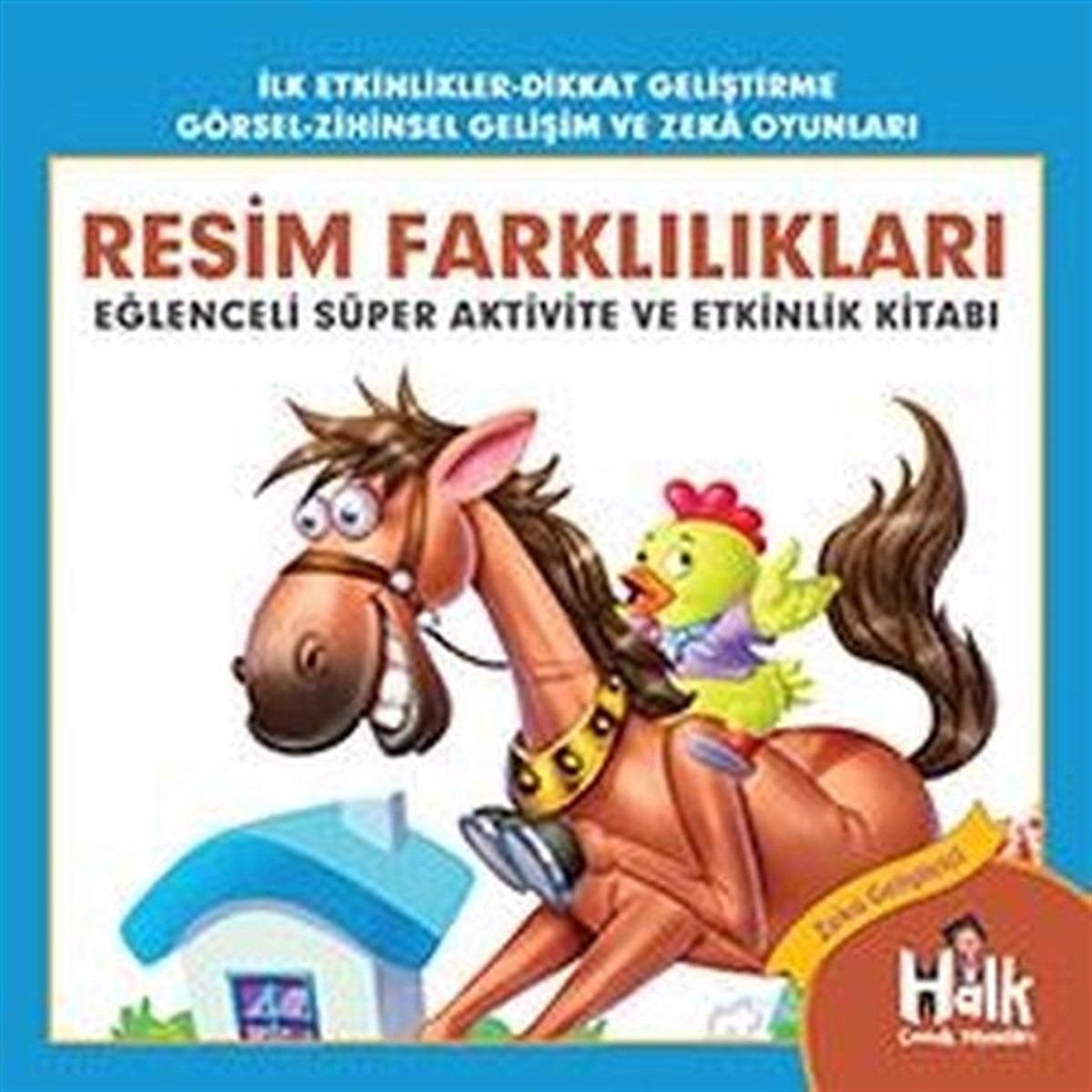 KolektifEgitim Etkinlik KitaplariResim Farklılıkları - Eğlenceli Süper Aktivite ve Etkinlik Kitabı