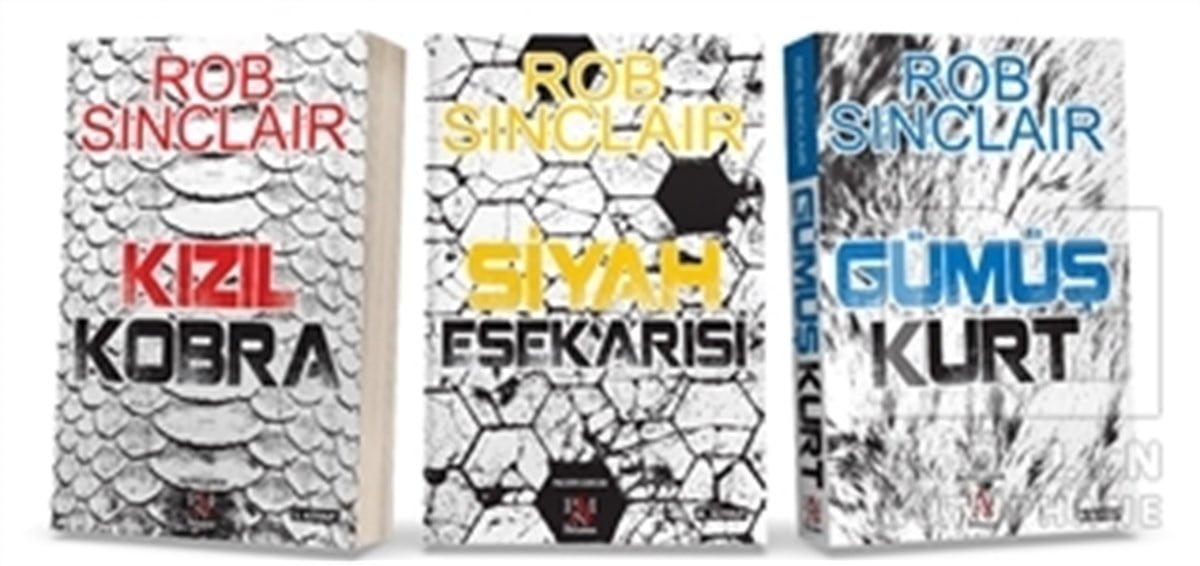 Rob Sinclair Serisi Seti-3 Kitap Takım