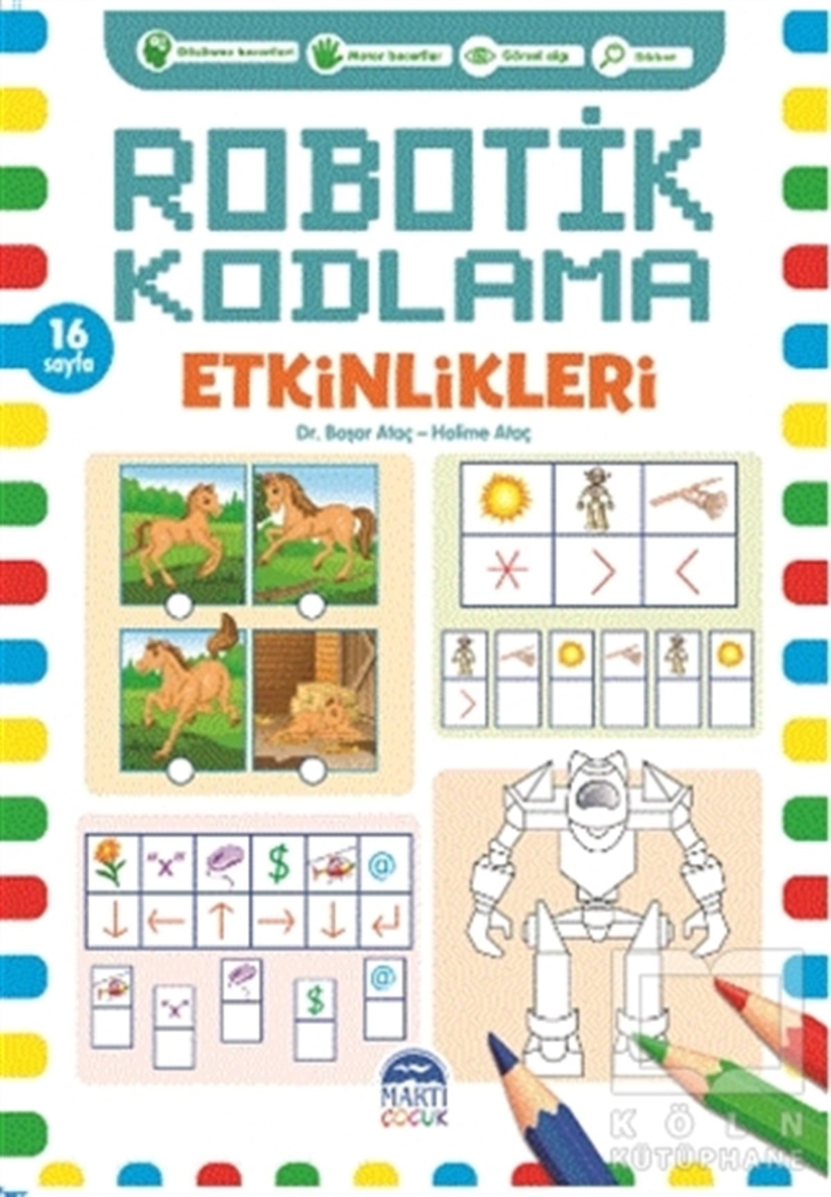 Başar AtaçEtkinlik KitaplarıRobotik Kodlama Etkinlikleri - 8
