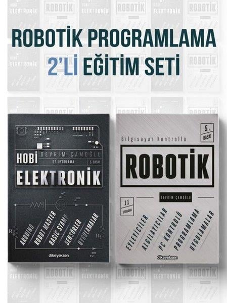 Devrim ÇamoğluProgramlamaRobotik Programlama Eğitim Seti - 2 Kitap Takım