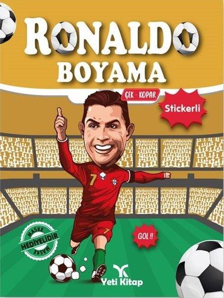 KolektifBoyama KitaplarıRonaldo Boyama - Çek Kopar Stickerli