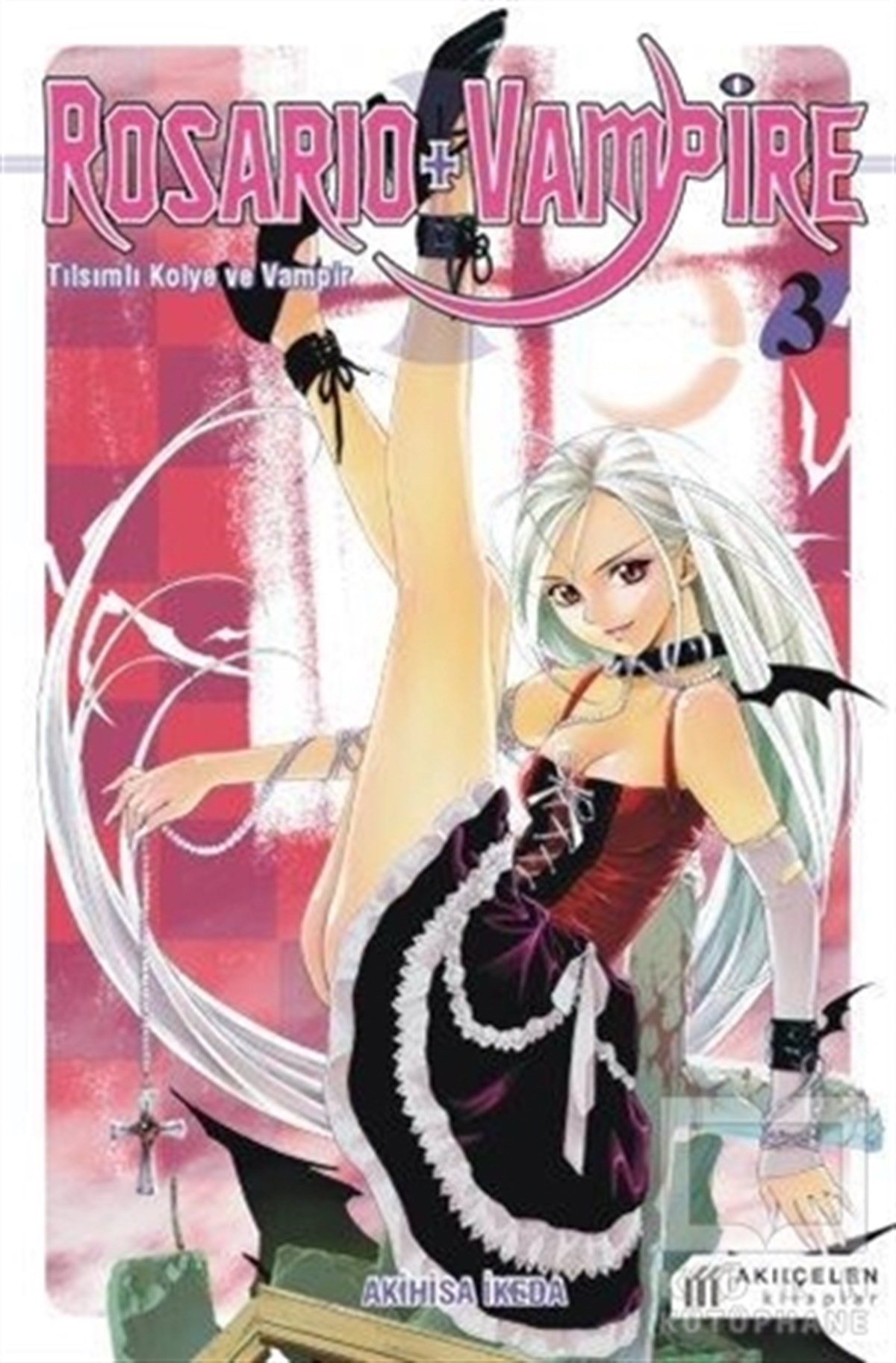 Akihisa İkedaÇizgi RomanRosario + Vampire - Tılsımlı Kolye ve Vampir 3