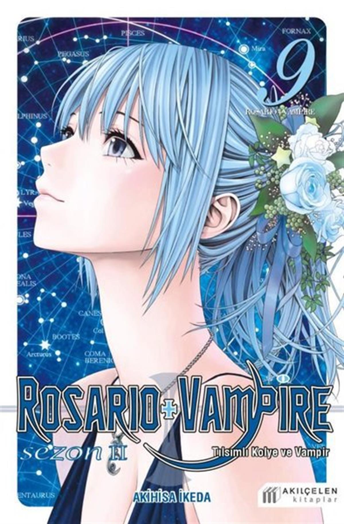 Akihisa İkedaÇizgi RomanlarRosario and Vampire Sezon 2 - Cilt 9 Tılsımlı Kolye ve Vampir
